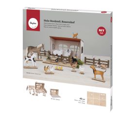 Wood inlay Farm, FSC Mix Credit