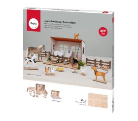 Wood inlay Farm, FSC Mix Credit