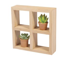 Wooden mini shelf, FSC 100%
