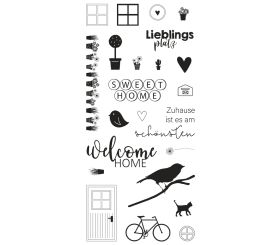 Clear Stamps - Welcome Home