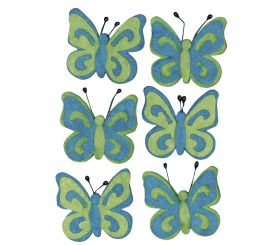 Felt butterfly