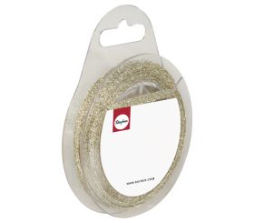 Giltter ribbon, gold