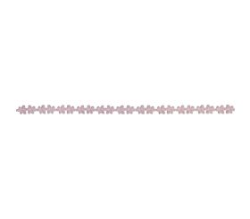Decorative ribbon Floral Garland