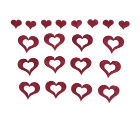 Wooden Objects Hearts