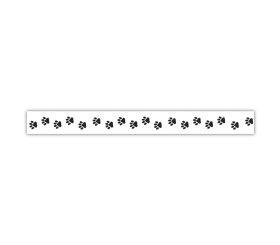 Washi Tape Paw prints