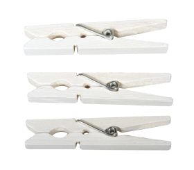 Wooden clothes-pegs