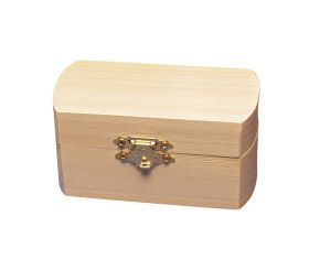 Holz Schatulle halb oval FSC Mix Credit