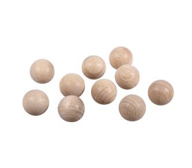 Rohholzkugeln FSC 100%,ungebohrt, 18mm ø