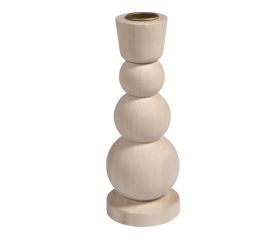 Holz Kerzenständer, FSC 100%, 6,5cm ø