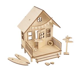 Wood build.kit Beach houseFSC Mix Credit