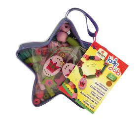 Wooden bead set - Magic stars
