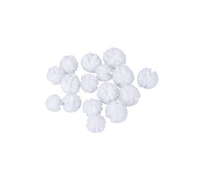 Soft tulle pom poms, assorted