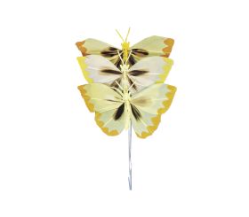 Butterfly of feathers, 6 cm