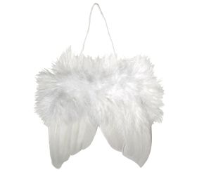 Angel's wings of feathers