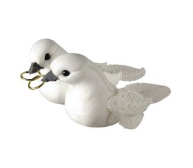 Dove couple with sequinces