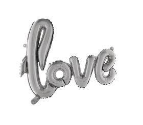 Foil balloon logo love
