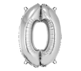 Foil balloon number 0