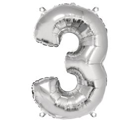Foil balloon number 3