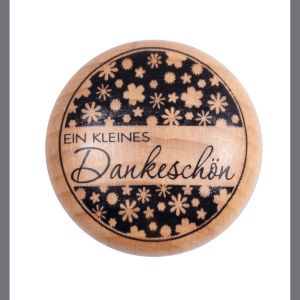 Stempel Dankeschön , 3cm ø