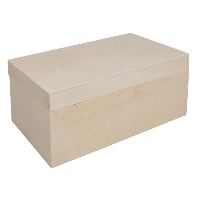 Holz Box mit Deckel, FSC Mix Credit – Rayher