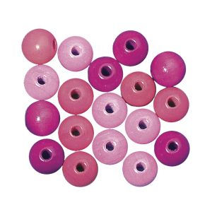 Wooden beads FSC 100%, polished, 10mm ø