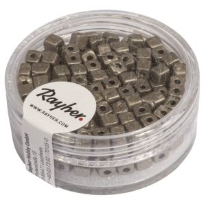 Metalic cube, matte