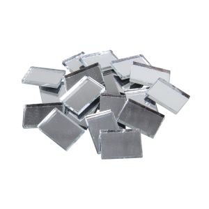 Mirror mosaic stones, 1x1,5 cm