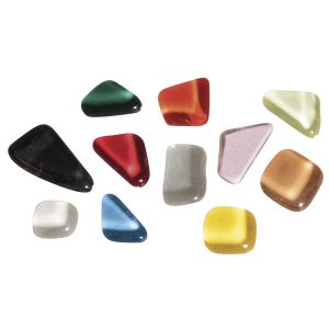 Soft glass-mosaic stone mixture