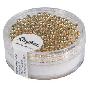 Plastic beads, 2,5 mm ø