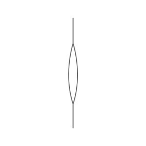 Spec.needle to thread beads, 11,4 cm