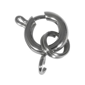 Edelstahl Federring m. Spaltring, 8mm ø