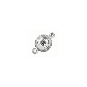 Magnetic clasp, round, 7mm ø