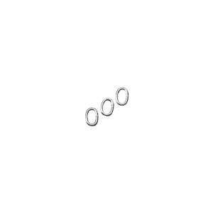 Jump ring, 0.8mm ø
