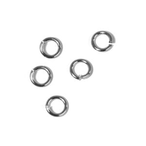 Jump ring, 4.6mm ø