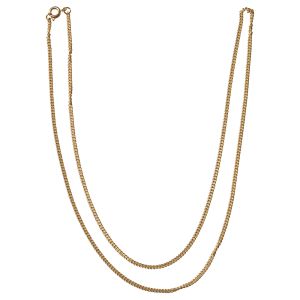 Anchor chain, gilded 60cm
