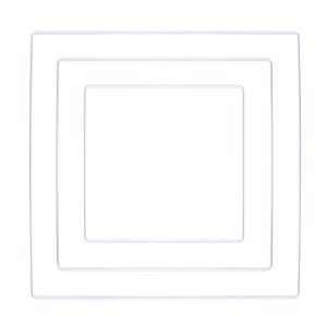Metallringe Quadrate sortiert