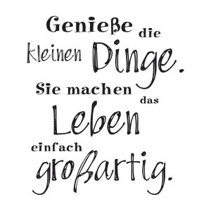 Stempel kleine Dinge