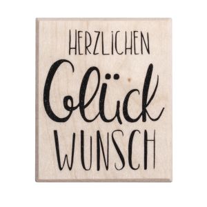 Stempel Herzlichen Glückwunsch