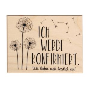 Stempel Ich werde konfirmiert