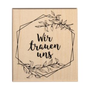 Stamp Wir trauen uns