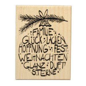 Stempel  Weihnachtsglück
