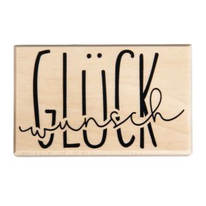Stamp Glückwunsch