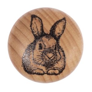 Stamp Bunnies, 3cm ø