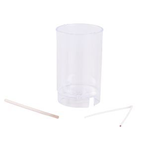 Candle casting mould round