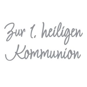 Wax character: Zur 1.heiligen Kommunion