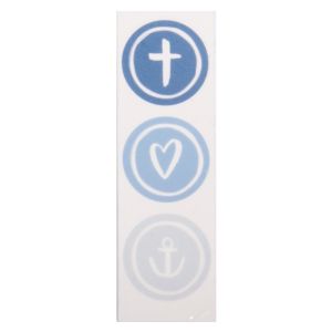 Wax motif Faith Love Hope