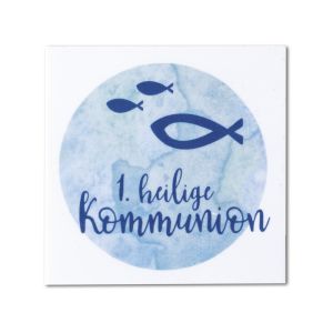 Wachsmotiv Watercolor- Heilige Kommunion