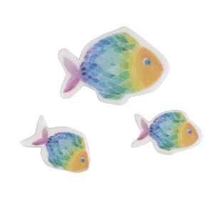 Wax motif Rainbow Fish