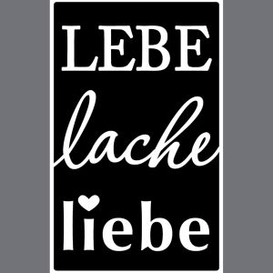 Labels D Lebe,lache,liebe