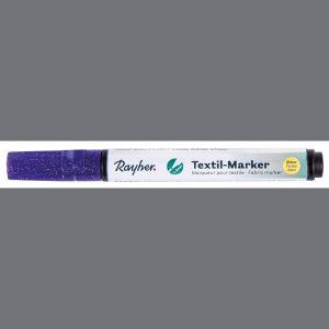 Textil-Marker Glitter deckend